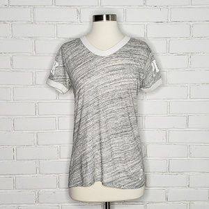 [PINK VS] Marbled Heather Gray T-Shirt